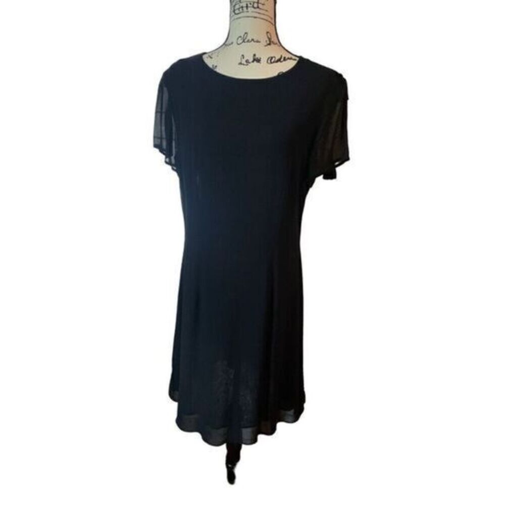 Cold Water Creek Black Dress Size 10